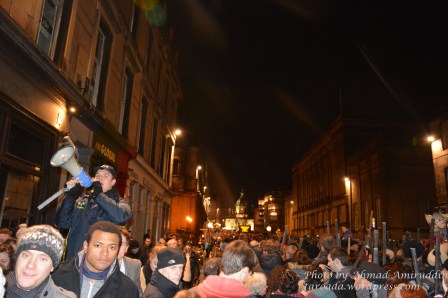 Torchlight Procession Edinburgh