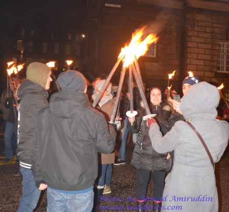 Torchlight Procession Edinburgh