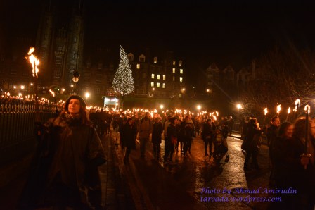 Torchlight Procession Edinburgh-National Gallery