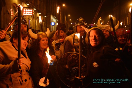 Torchlight Procession Edinburgh-Viking