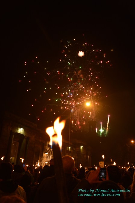 Torchlight Procession Edinburgh-Calton Hill