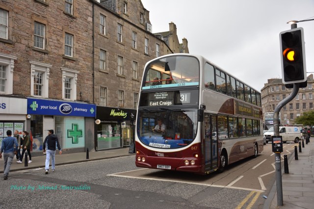 Bus in Edinburgh