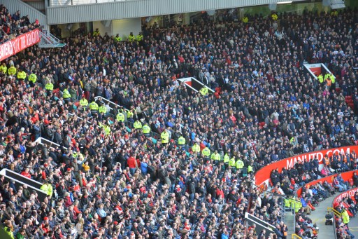 Suasana Stadion Old Trafford